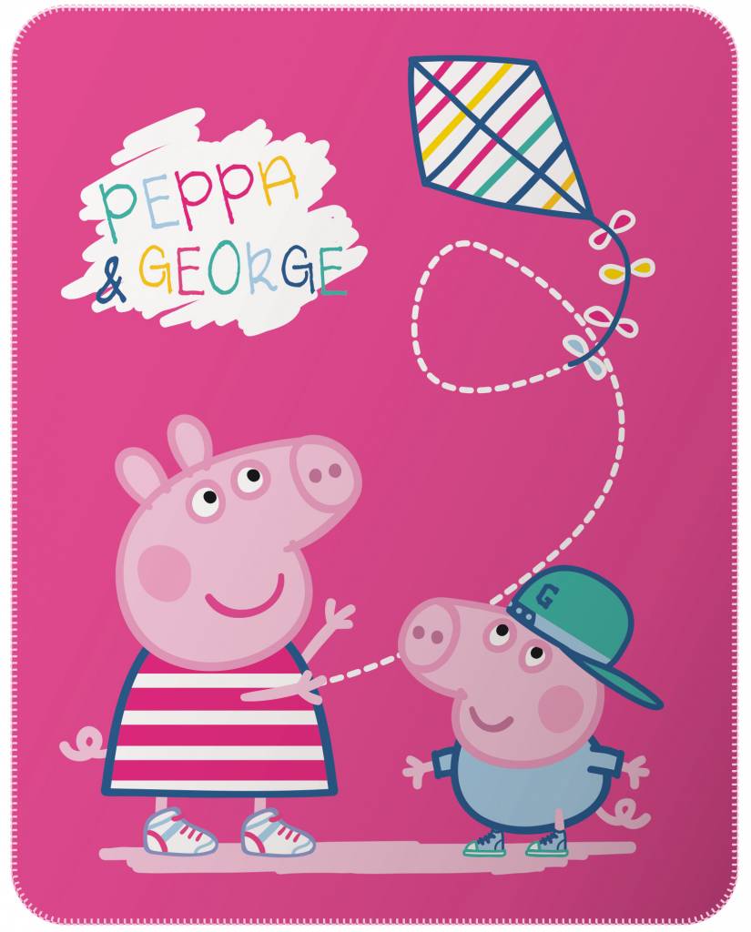 Pepa Pig Plaid Recreation 110x140cm Polyester