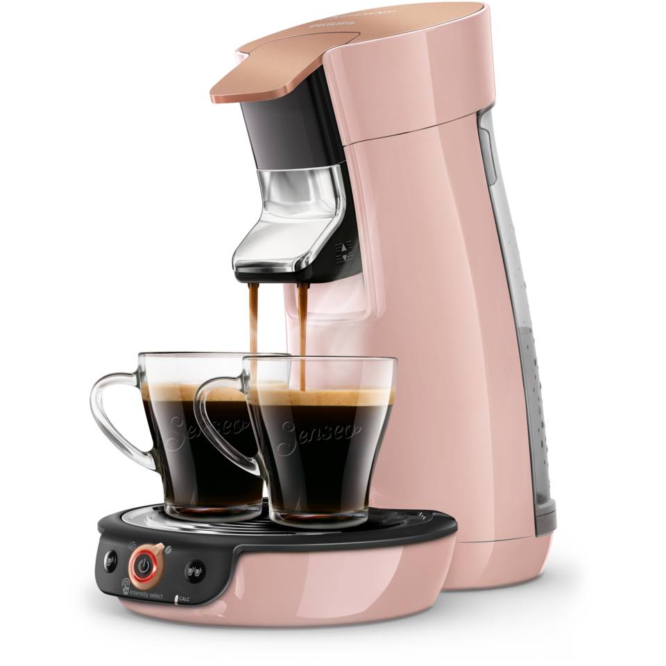 Philips SENSEO® Viva Café Duo Select koffiepadmachine HD6564/30 - roze