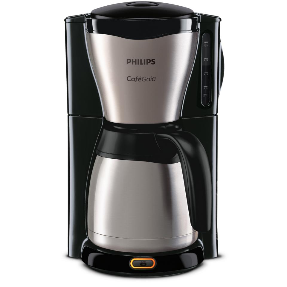 Philips filterkoffiezetapparaat Café Gaia HD7546/20 - zwart