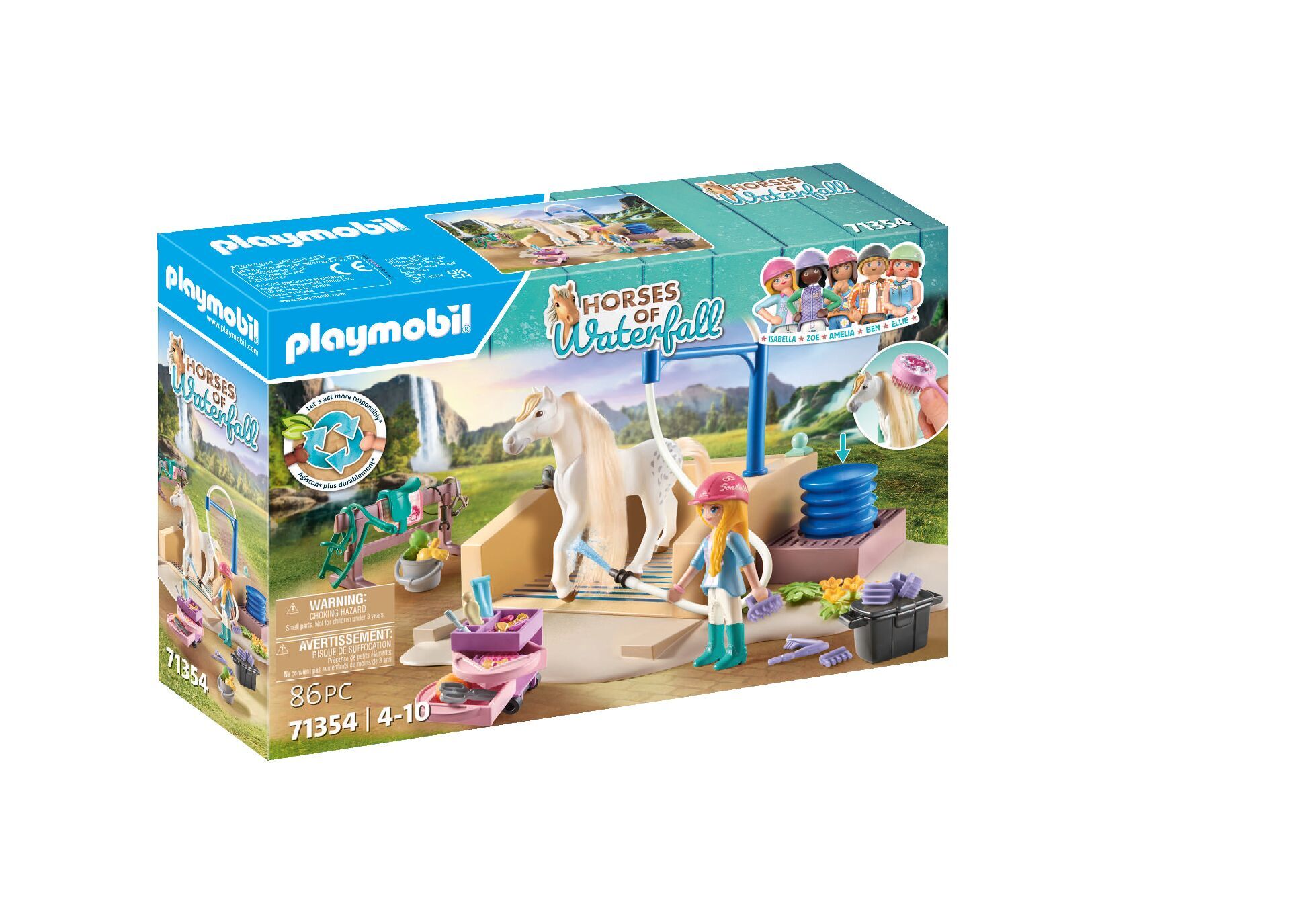 PlaymobilÂ® world of horses 71354 Isabella en leeuwin speelset