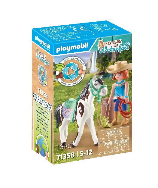 PlaymobilÂ® world of horses 71358 Ellie en Sawdust speelset