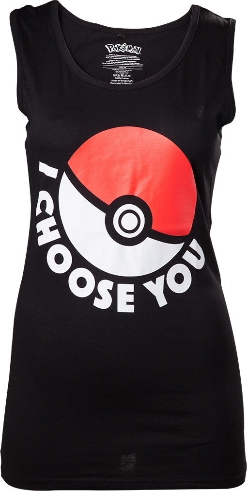 Pokemon - \I choose you\ Female Tanktop