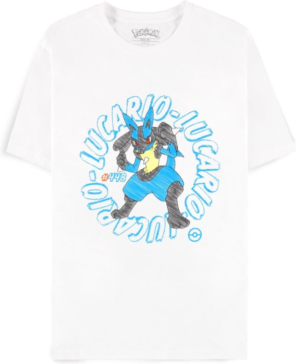 Pokemon - Lucario Men\s Short Sleeved T-shirts