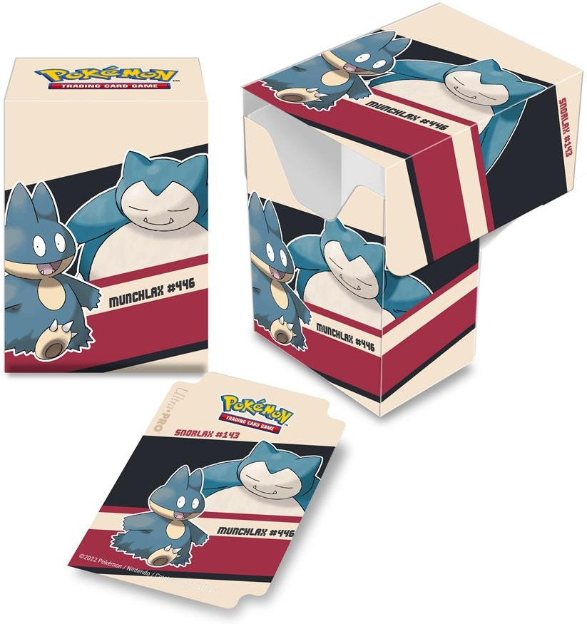 Pokemon TCG Snorlax & Munchlax Deck Box