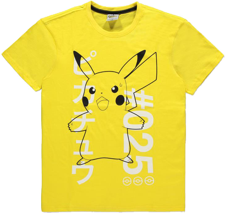 Pokémon - Shocked Pika Men\s T-shirt