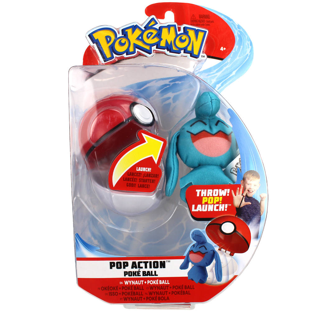 Pokémon Pop Action serie 4 Wynaut + Poké Ball