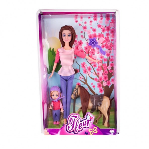 Pop Fleur met Pony