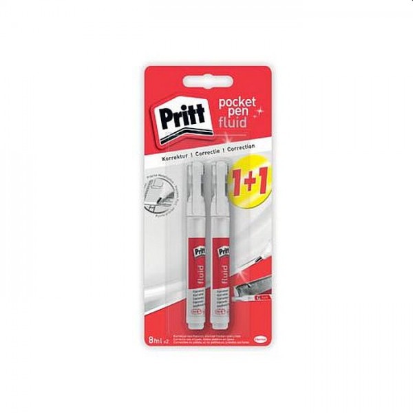 Pritt correct it fluidpen 1+1 gratis