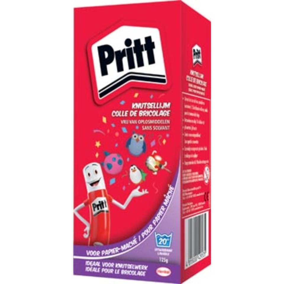 Pritt knutsellijm voor papier-maché, doosje van 125 g