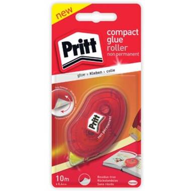 Pritt lijmroller Compact niet-permanent, op blister