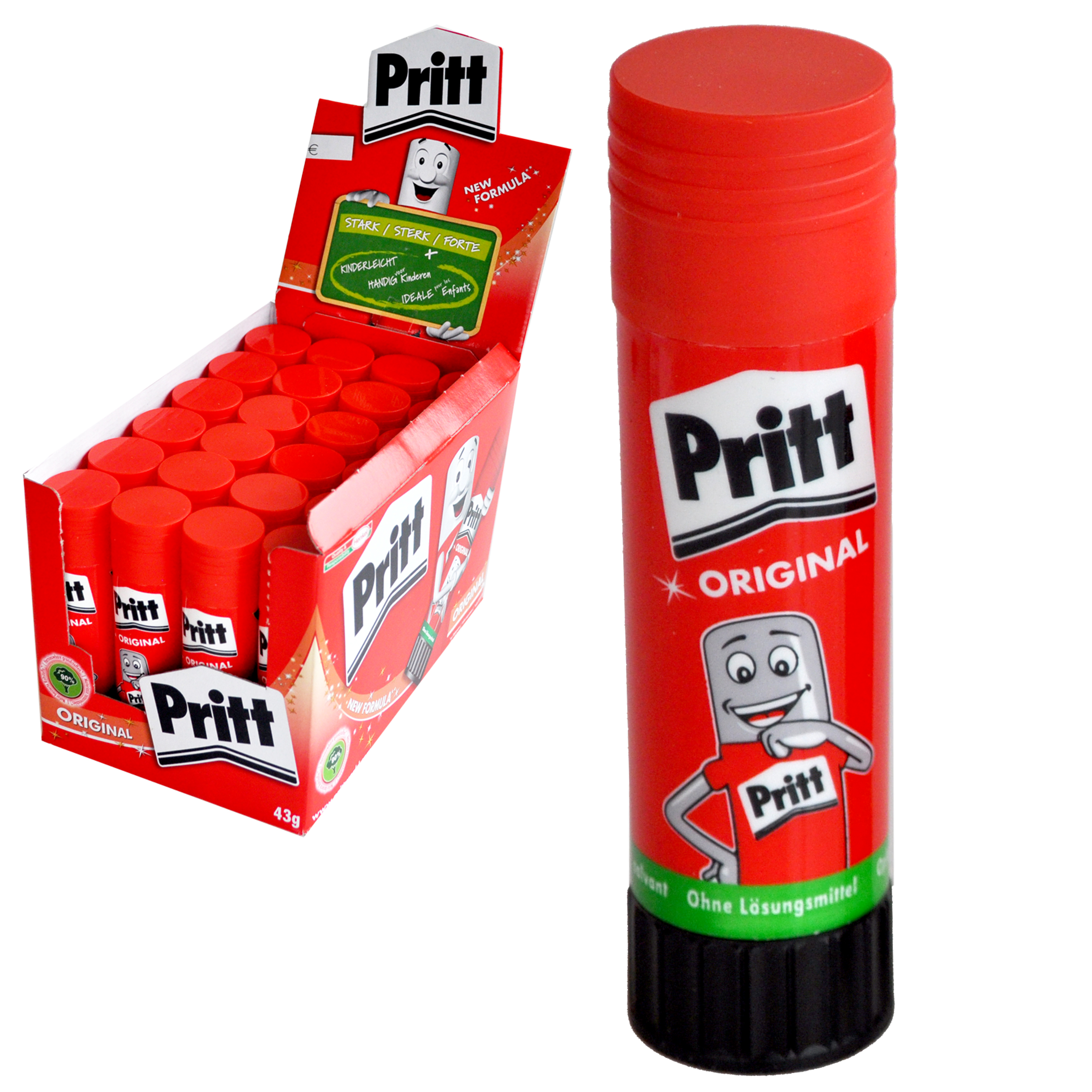 Pritt plakstift groot 43gr