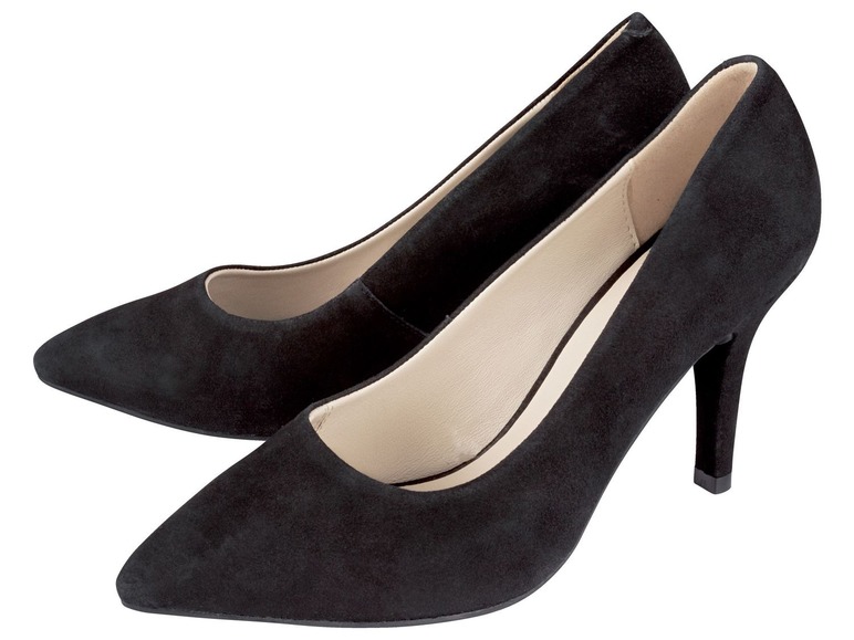 Pumps dames (36, Spits/zwart)