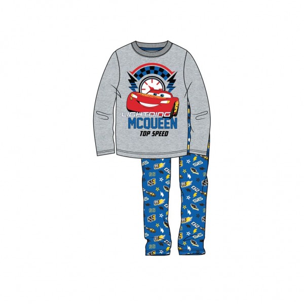 Pyjama Cars 3 Grijs Maat 98