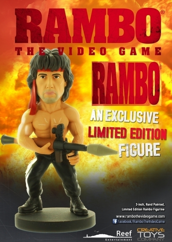 Rambo The Videogame Figure: Rambo with Rocket