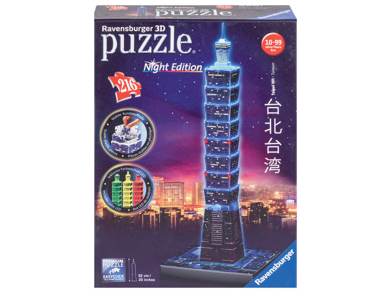 Ravensburger 3D-puzzel (Taipei Tower)