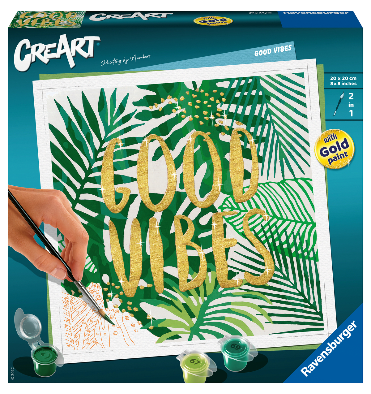 Ravensburger CreArt good vibes