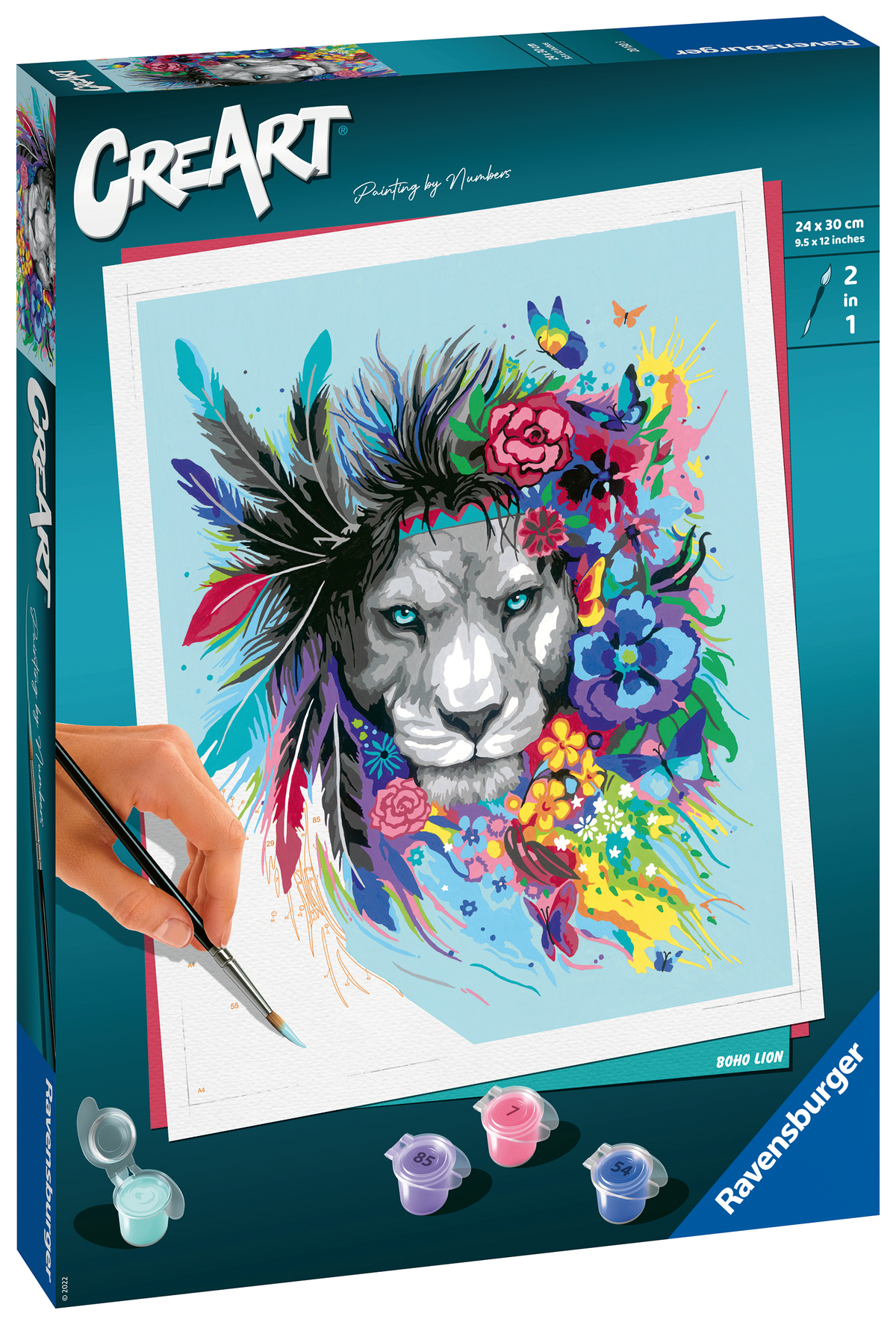 Ravensburger CreArt trendy leeuw