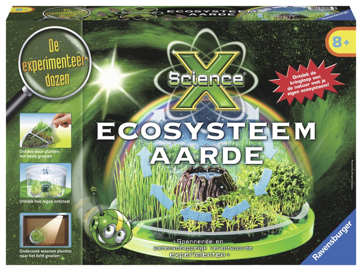 Ravensburger Science X Maxi Ecosysteem aarde Vanaf 8 jaar