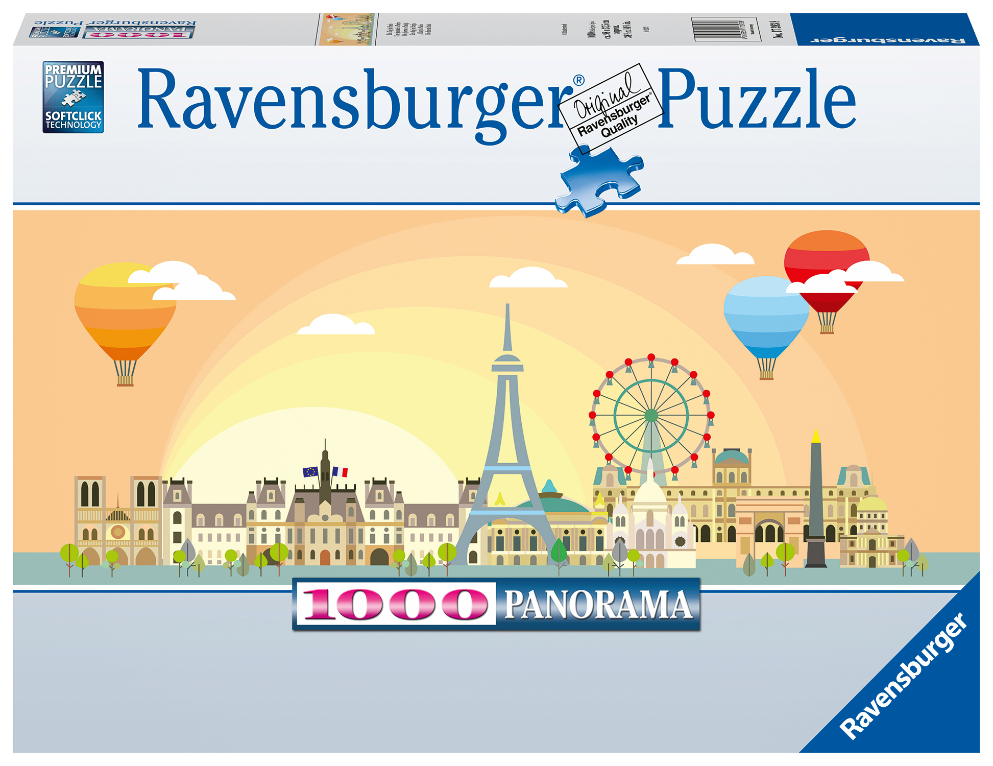 Ravensburger puzzel 1000 stukjes ein tag in Paris