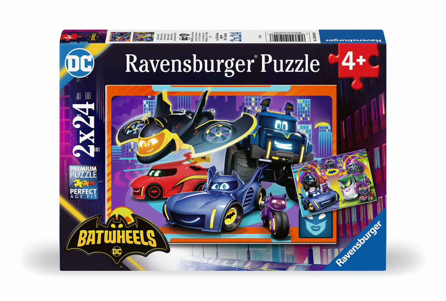Ravensburger puzzel 2x24 stukjes batwheels