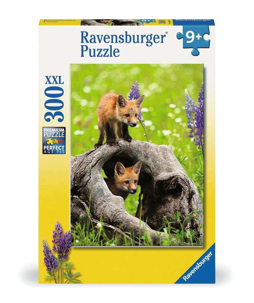 Ravensburger puzzel 300 stukjes schattige vosjes