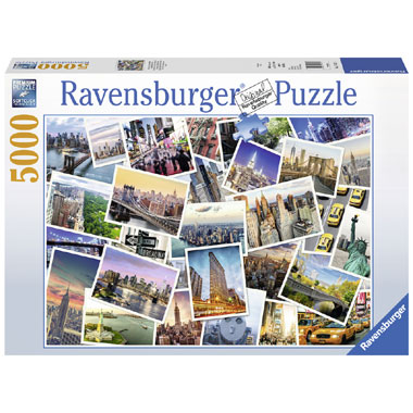 Ravensburger puzzel New York slaapt nooit - 5000 stukjes