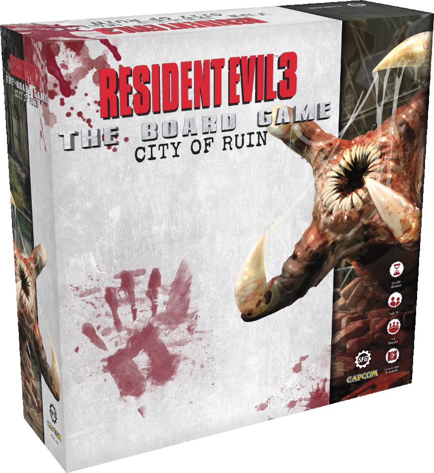 Resident Evil 3 - The Board Game - City Of Ruin Expansion