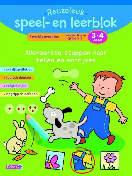 Reuzeleuk speel- en leerblok tellen en schrijven (3-4 jaar)