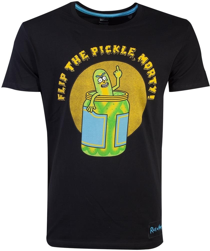 Rick & Morty - Flip The Pickle Men\s T-shirt