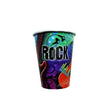 Rock \n roll bekers 250ml 18 stuks