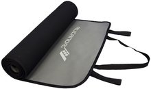 Rucanor fitnessmat 180 x 60 cm 6 mm zwart/grijs