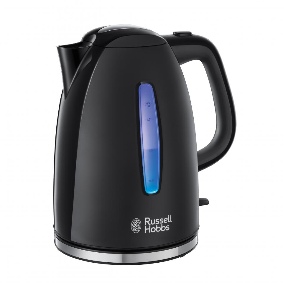 Russell Hobbs Textures Plus waterkoker 22591-70 - Zwart - 1,7 liter