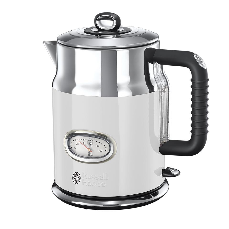 Russell Hobbs waterkoker Retro Classic - wit