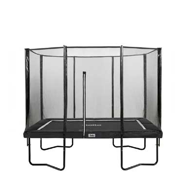 Salta Premium Black Edition trampoline rechthoekig met veiligheidsnet - 213 x 305 cm - zwart