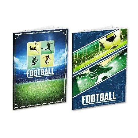 Schrift A4 Lijn 96 Vel Football