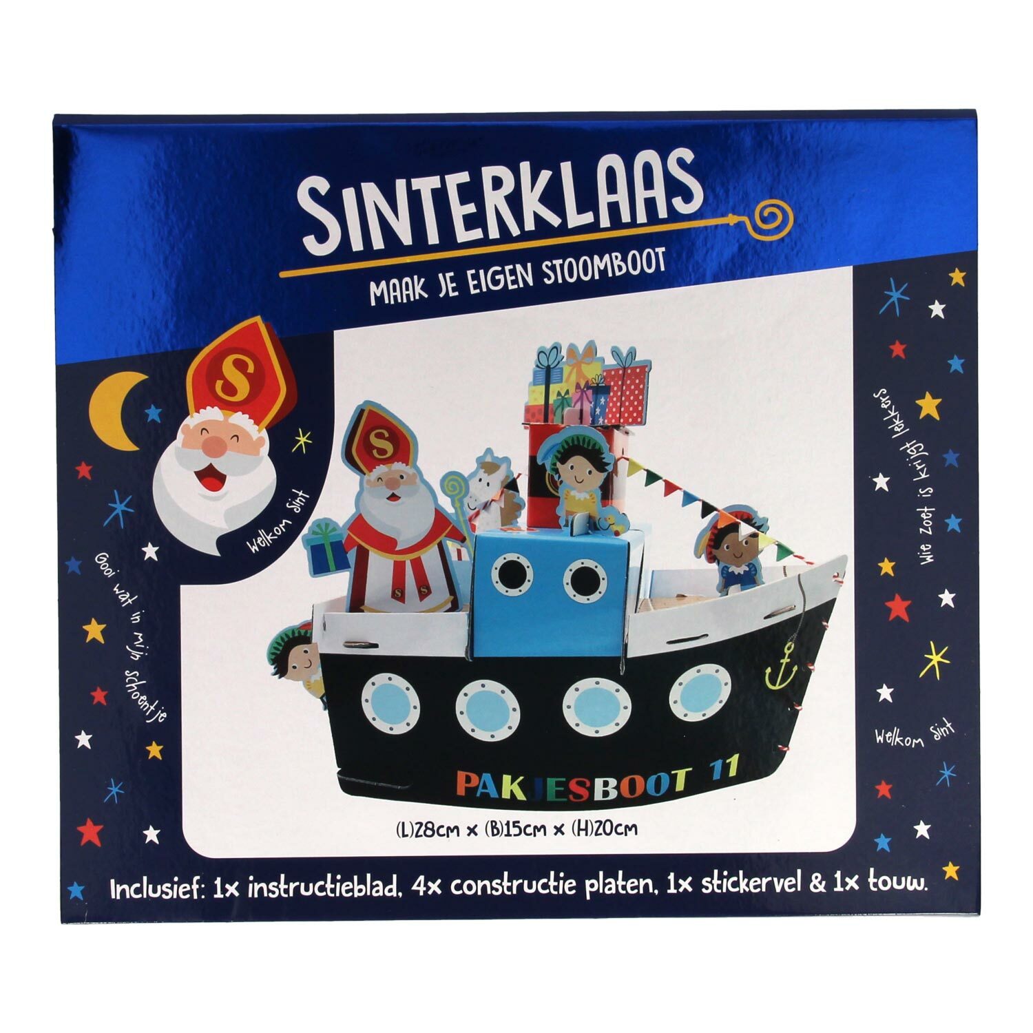 Sinterklaas maak je eigen stoomboot