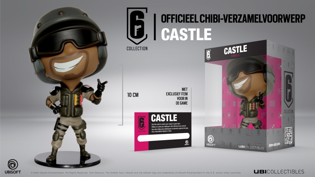 Six Collection Chibi Vinyl Figure - Castle