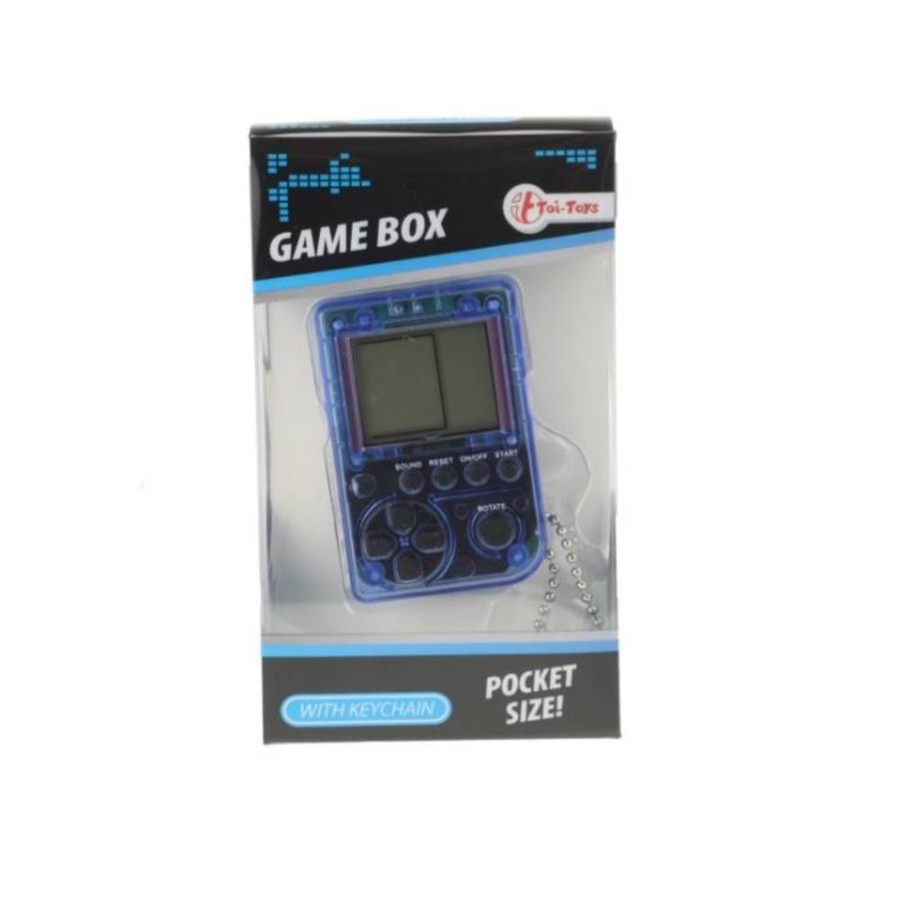 Sleutelhanger met mini gamebox