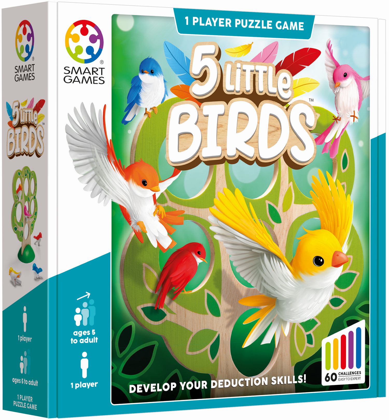 Smart Games 5 Little Birds 60 opdrachten