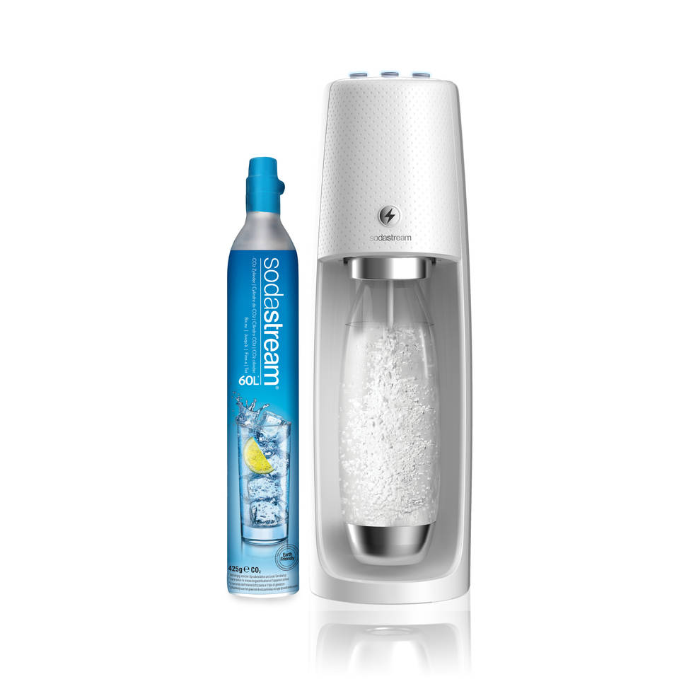 SodaStream Spirit One Touch elektrisch bruiswatertoestel - wit