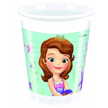 Sofia het prinsesje bekers 200ml 8 stuks