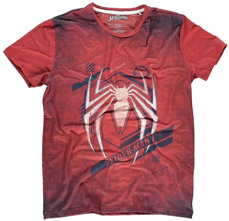 Spider-Man - Acid Wash Spider Men\s T-shirt