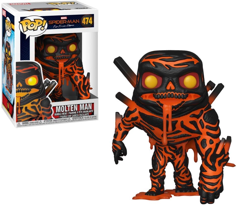 Spider-Man Far From Home Pop Vinyl: Molten Man