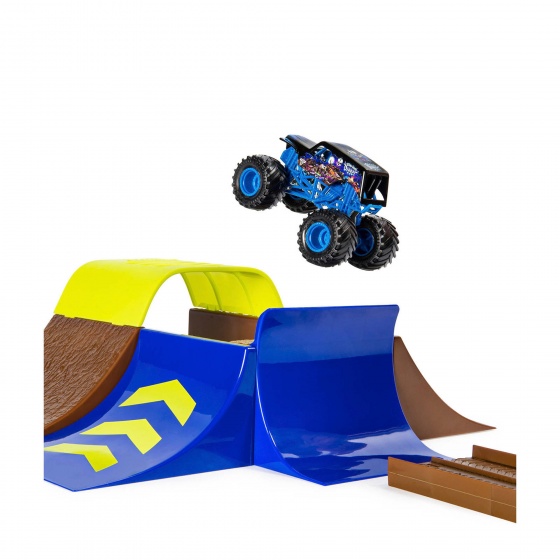 Spin Master Monster Jam monstertruck speelset blauw