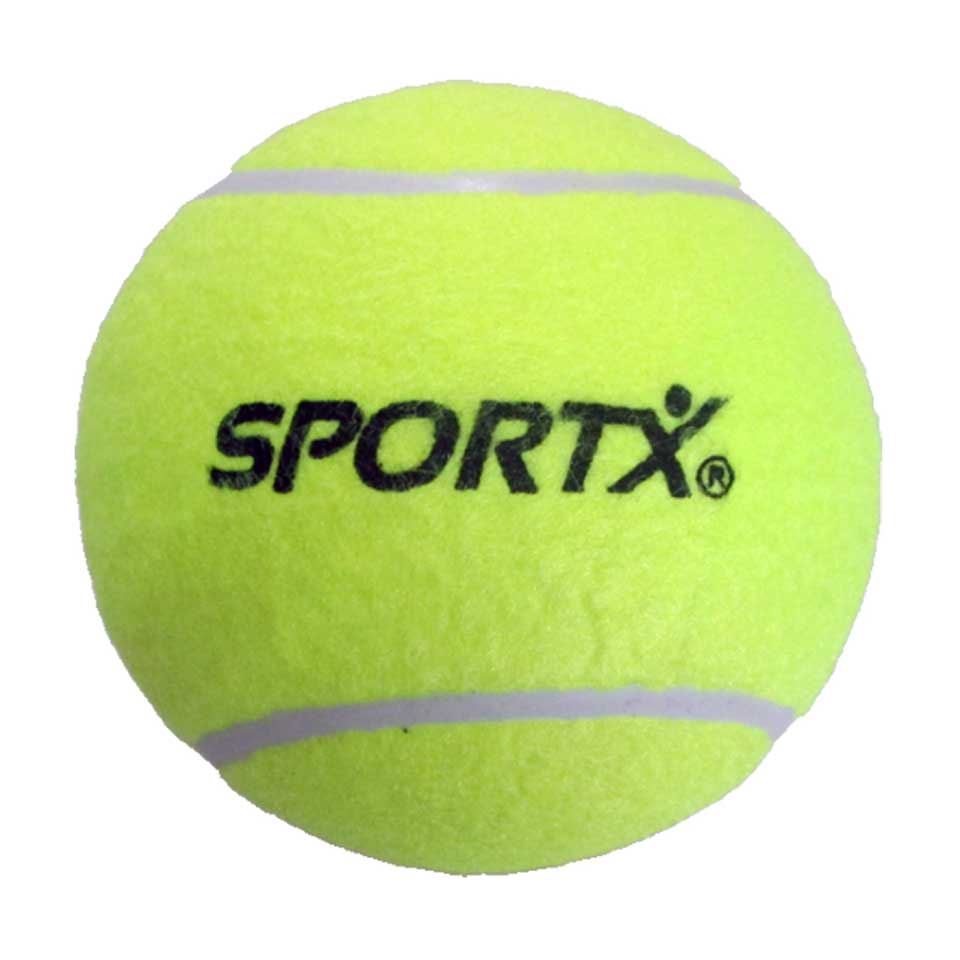 SportX jumbo tennisbal L - geel