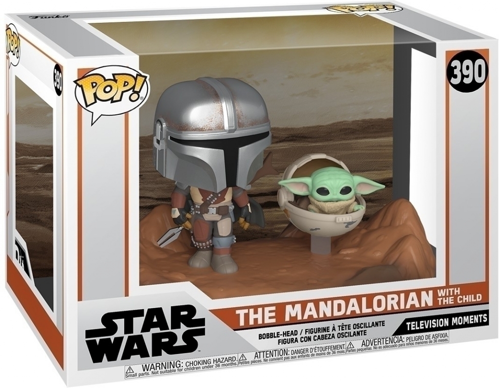 Star Wars Pop Vinyl: The Mandalorian with the Child