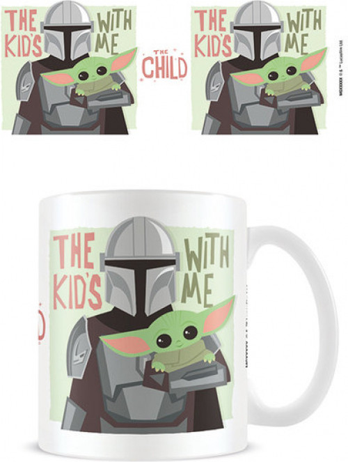 Star Wars the Mandalorian Mug - The Kid\s With Me