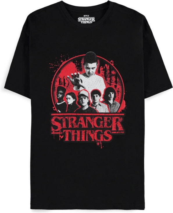 Stranger Things - Group - Men\s Short Sleeved T-shirt