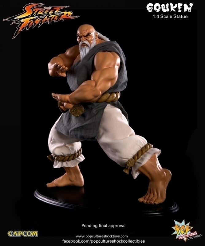 Street Fighter: Gouken 1/4 scale statue