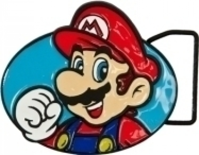 Super Mario Belt Buckle